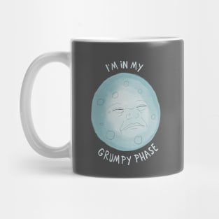 Grumpy Phase of the Moon Mug